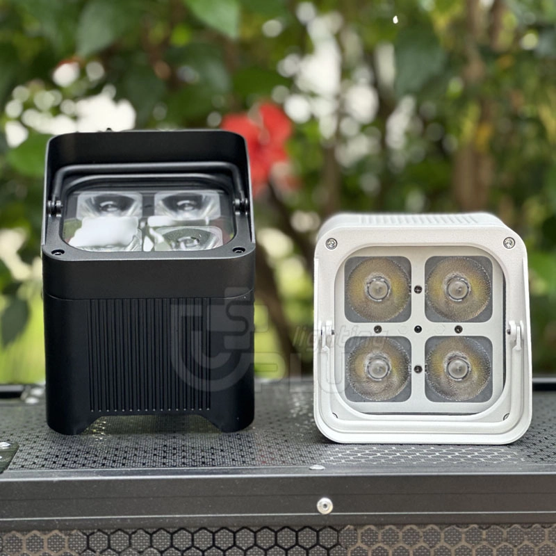 IP65 4x20w rgbwauv 6in1 led battery par lights for wedding lighting 5 - Uplus Lighting IP65 4x20w rgbwauv 6in1 led battery par lights for wedding lighting 5 - Uplus Lighting