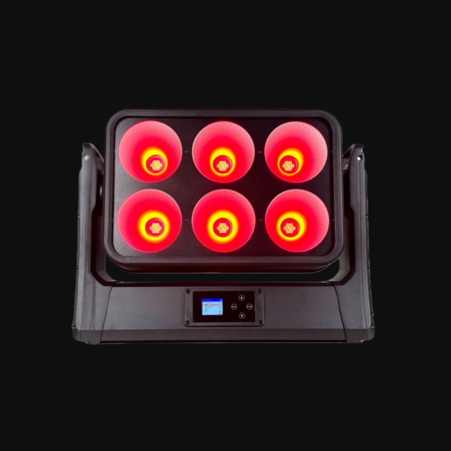IP65 6200W wash blinder moving head  6 - Uplus Lighting