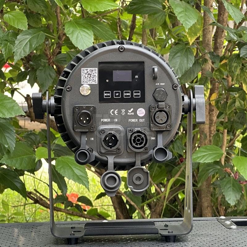 IP65 6x20w rgbwauv 6in1 led battery par lights for outdoor lighting 6 - Uplus Lighting