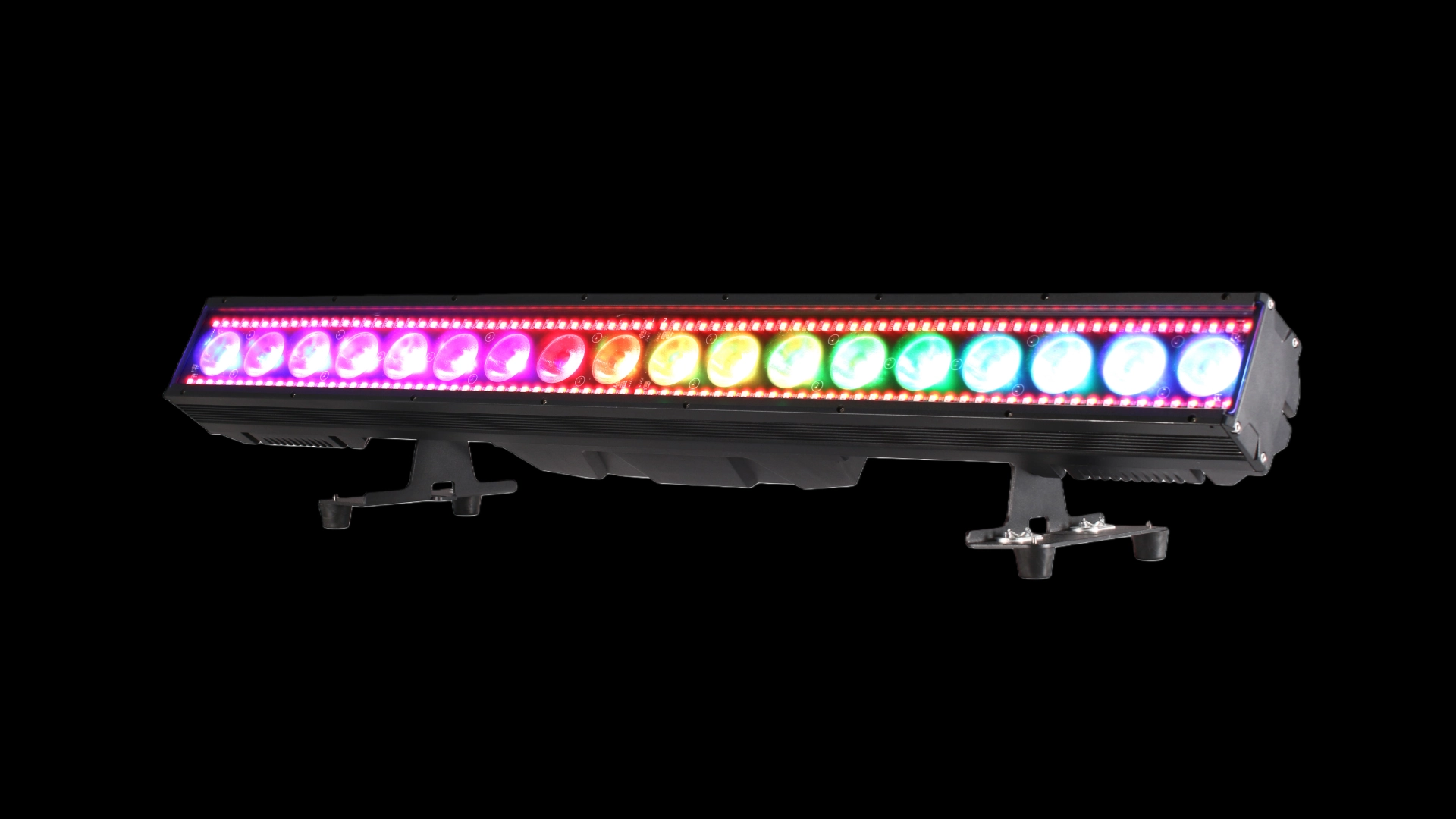 شريط إضاءة LED مقاوم للماء بمعيار IP65، بقوة 1830 واط، بألوان RGBWAUV، مكون من 6 وحدات - <span class="notranslate">Uplus Lighting</span>