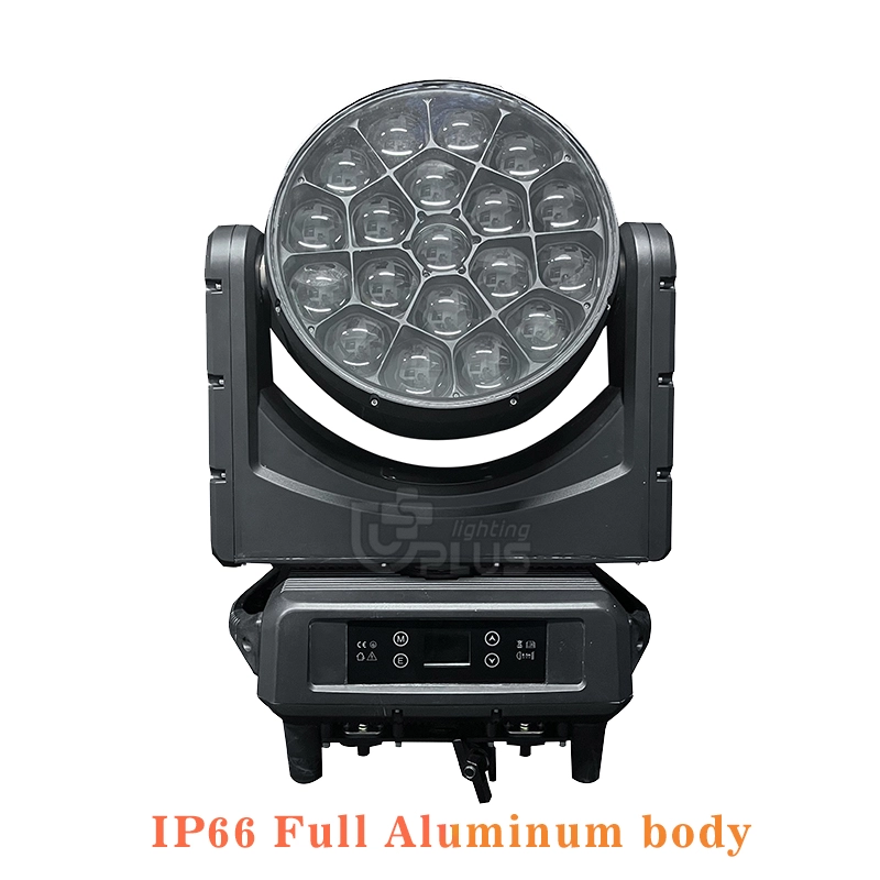 IP66 Full Aluminum body 19x40W 4in1 RGBW zoom wash bee eye moving head stage lights 3 - Uplus Lighting