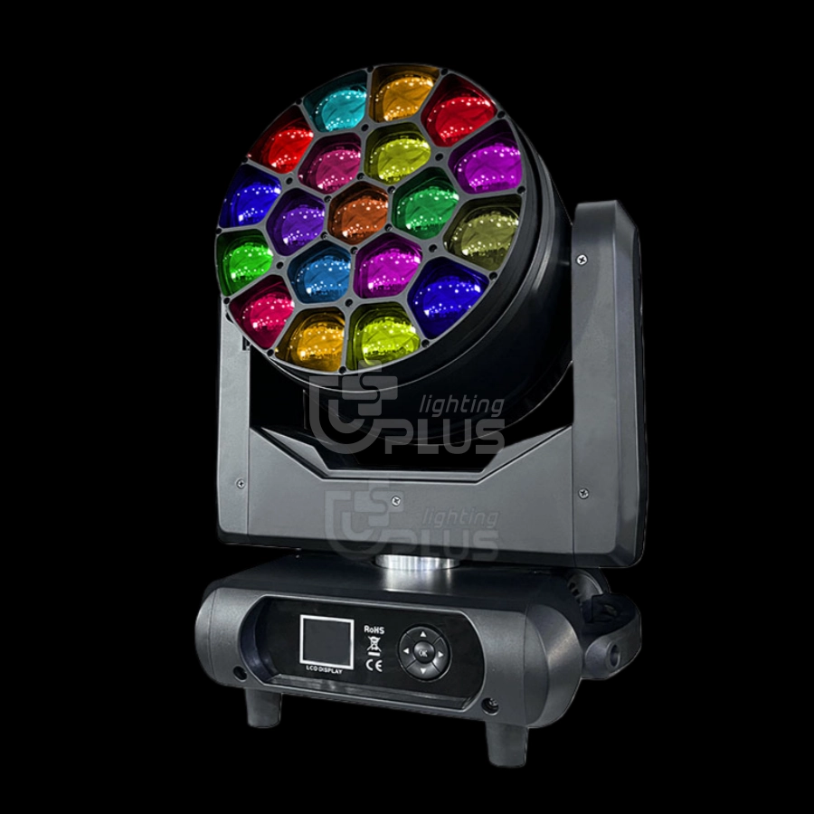 K10 1915W Wash zoom & Bee eye moving head 1 - Uplus Lighting K10 1915W Wash zoom & Bee eye moving head 1 - Uplus Lighting
