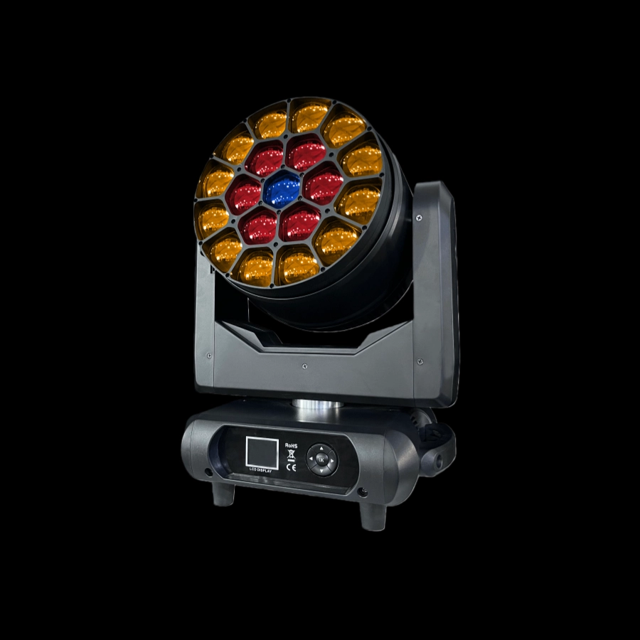 K15 1940W Wash zoom &amp; Bee eye moving head 3 - <span class="notranslate">Uplus Lighting</span>
