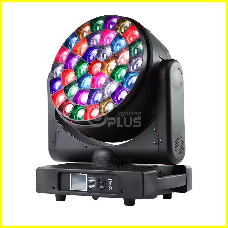K25: 37x40W RGBW 4in1 led Wash zoom & Bee eye moving head 1 - Uplus Lighting