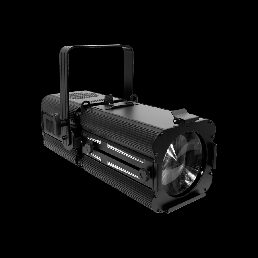 LED-FPF-MZ-Professional-LED-Profile-Spotlight-Front-View - Uplus Lighting