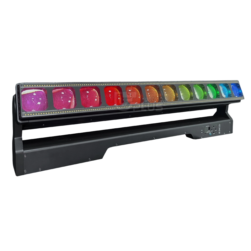 MH-1240P 12x40W Pixel zoom bar moving head with strip 2 - Uplus Lighting