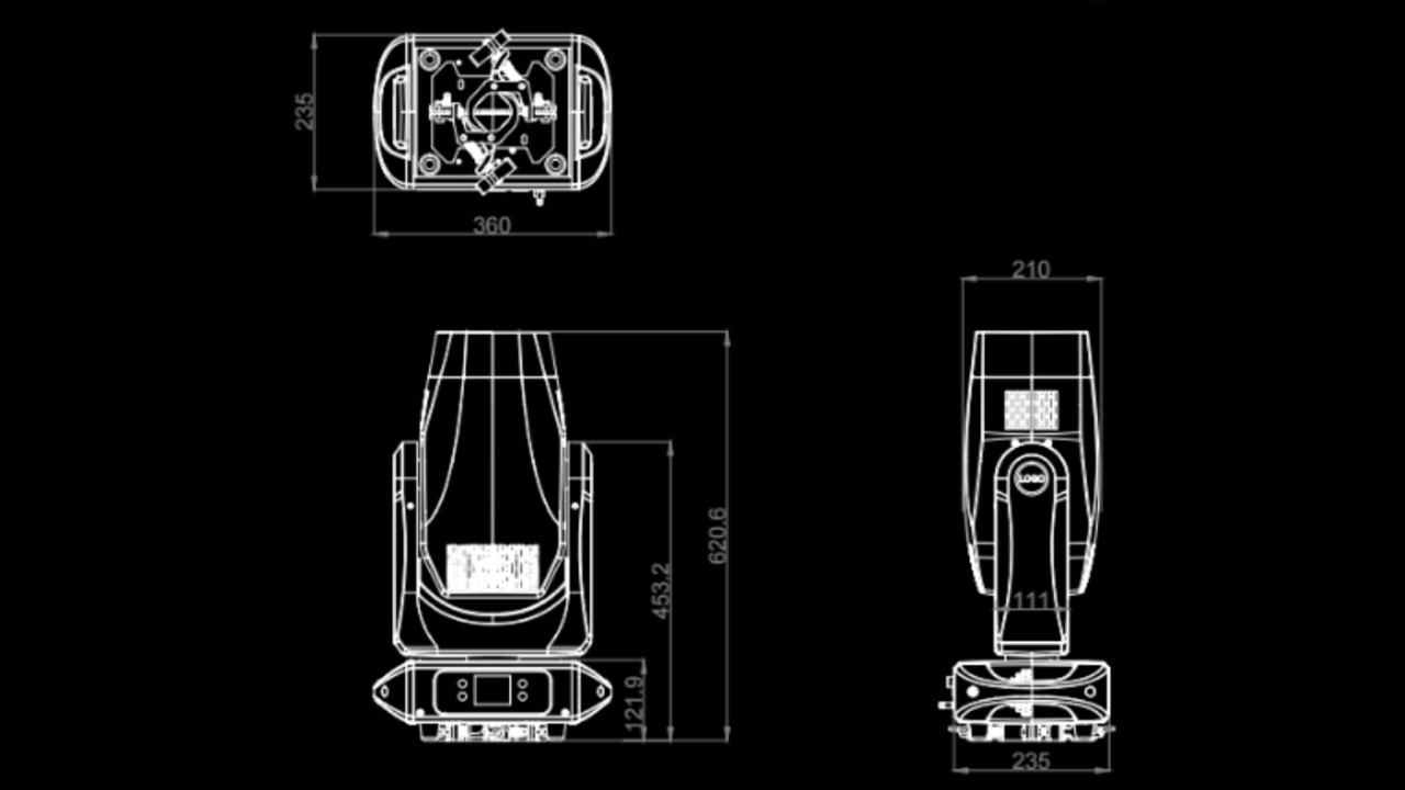 MINI 500 Profile SIZE1 - Uplus Lighting