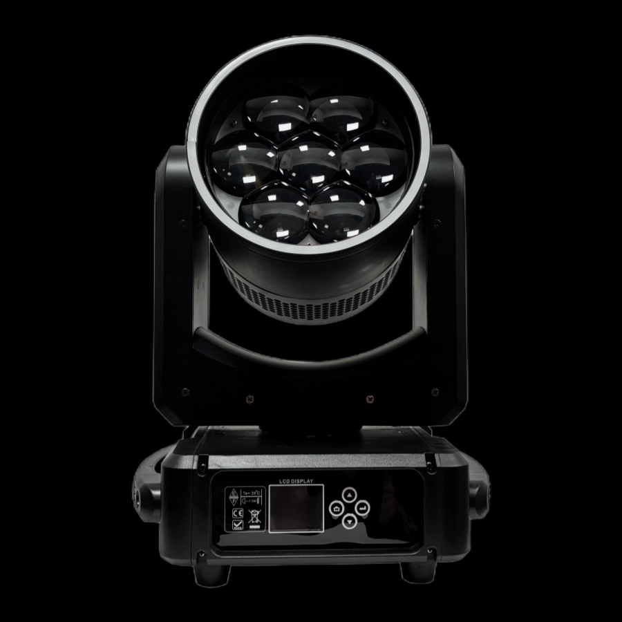 Projecteur asservi MINI 760W avec anneau LED 4 - <span class="notranslate">Uplus Lighting</span>