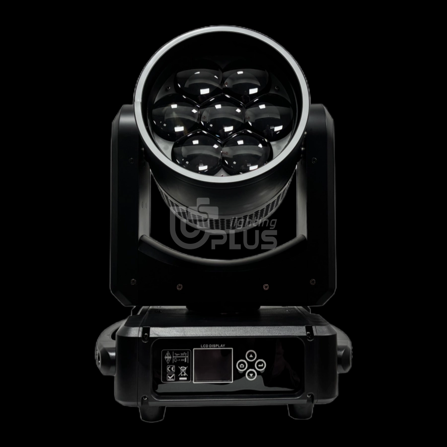 MINI 760W moving head with led ring 4 - Uplus Lighting MINI 760W moving head with led ring 4 - Uplus Lighting