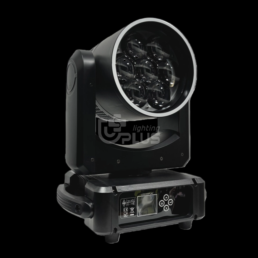 MINI 760W moving head with led ring 5 - Uplus Lighting MINI 760W moving head with led ring 5 - Uplus Lighting