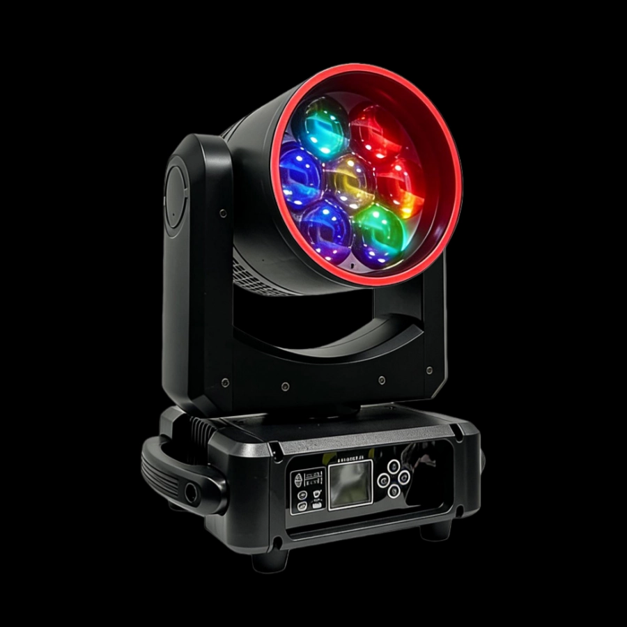 MINI 760W moving head with led ring 8 - Uplus Lighting