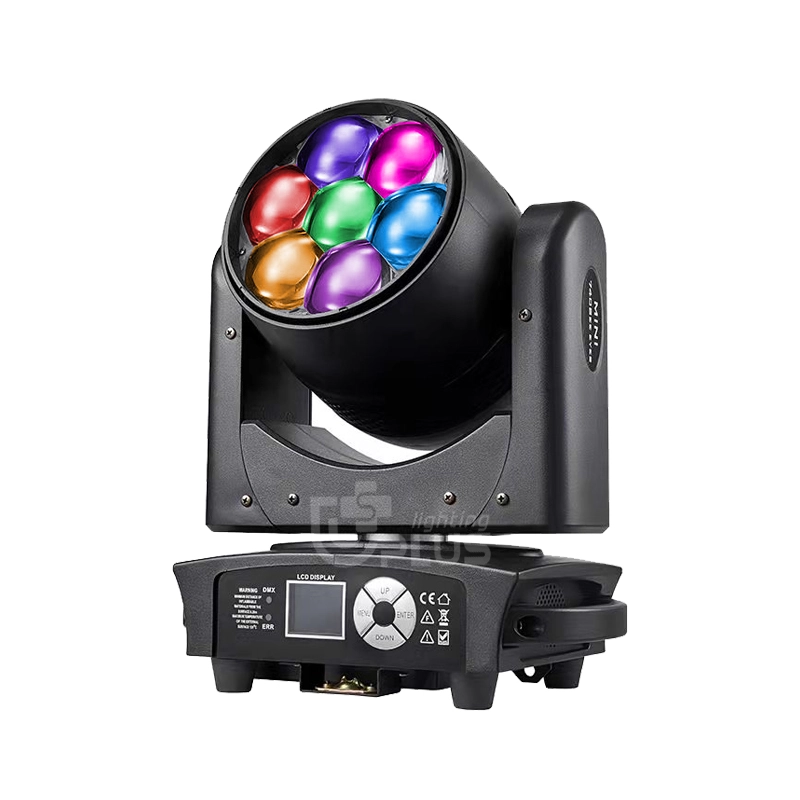 MINI 7x40W moving head zoom+B-eye/Led pixel effect 1 - Uplus Lighting