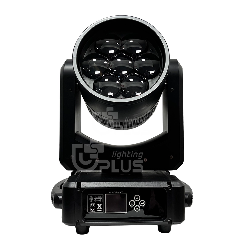 Миниатюрная подвижная голова 7x60 Вт - 2 шт. - Uplus Lighting Миниатюрная подвижная голова 7x60 Вт - 2 шт. - Uplus Lighting