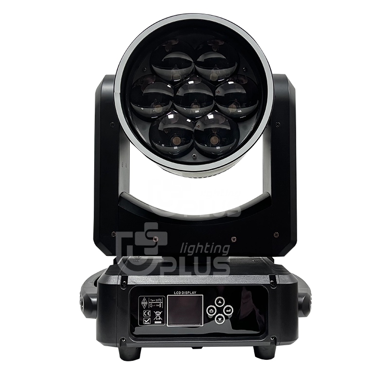 Миниатюрная подвижная голова 7x60 Вт - 2 5 - Uplus Lighting Миниатюрная подвижная голова 7x60 Вт - 2 5 - Uplus Lighting