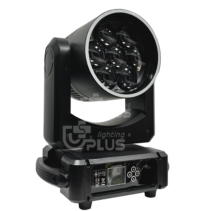 Миниатюрная подвижная голова 7x60 Вт - 2 6 - Uplus Lighting Миниатюрная подвижная голова 7x60 Вт - 2 6 - Uplus Lighting