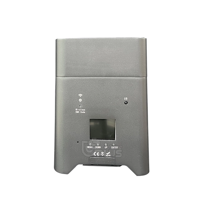 Mini led par light 6x18W RGBWA UV 6in1 wireless battery led par stage light 3 - Uplus Lighting Mini led par light 6x18W RGBWA UV 6in1 wireless battery led par stage light 3 - Uplus Lighting