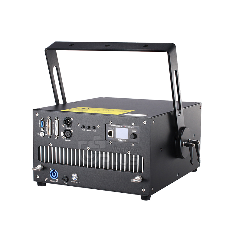 Nightclub special effects LED stage lights animation laser 15W RGB animation laser light 5 - Uplus Lighting