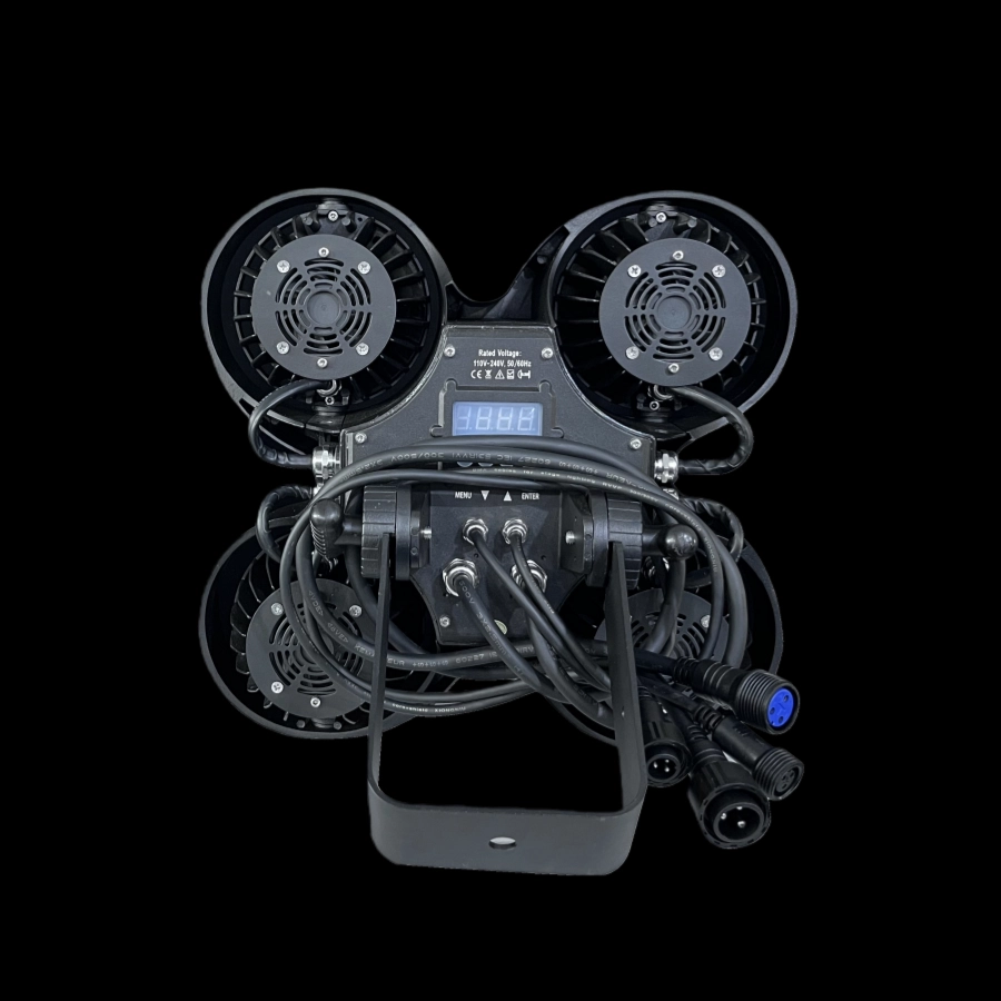 Luminária externa 4x100w com efeito de brilho intenso - <span class="notranslate">Uplus Lighting</span>