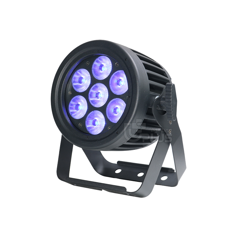 Outdoor 7x10w RGBW 4-in-1 Led Par light with waterproof par 2 - Uplus Lighting