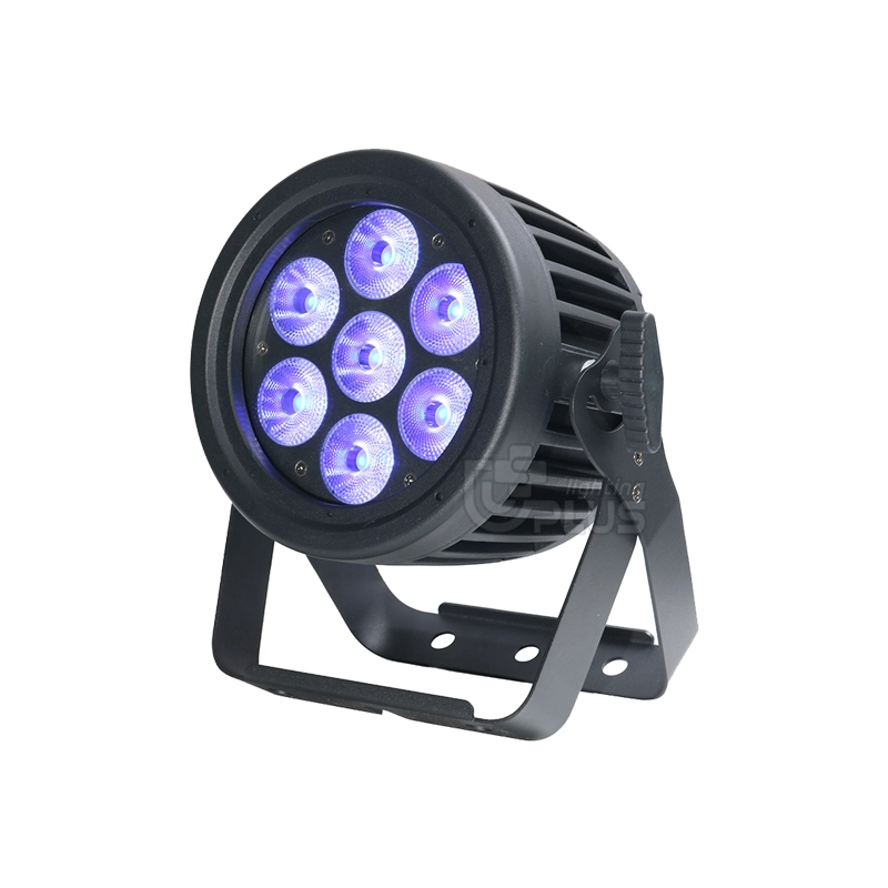 Outdoor 7x10w RGBW 4-in-1 Led Par light with waterproof par 2 - Uplus Lighting Outdoor 7x10w RGBW 4-in-1 Led Par light with waterproof par 2 - Uplus Lighting