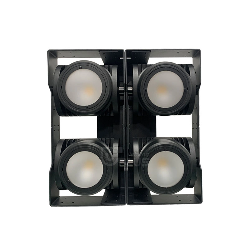 Outdoor lighting 4x100w 2in1 cw+ww or 4in1 rgbw led blinder light 1 - Uplus Lighting Outdoor lighting 4x100w 2in1 cw+ww or 4in1 rgbw led blinder light 1 - Uplus Lighting