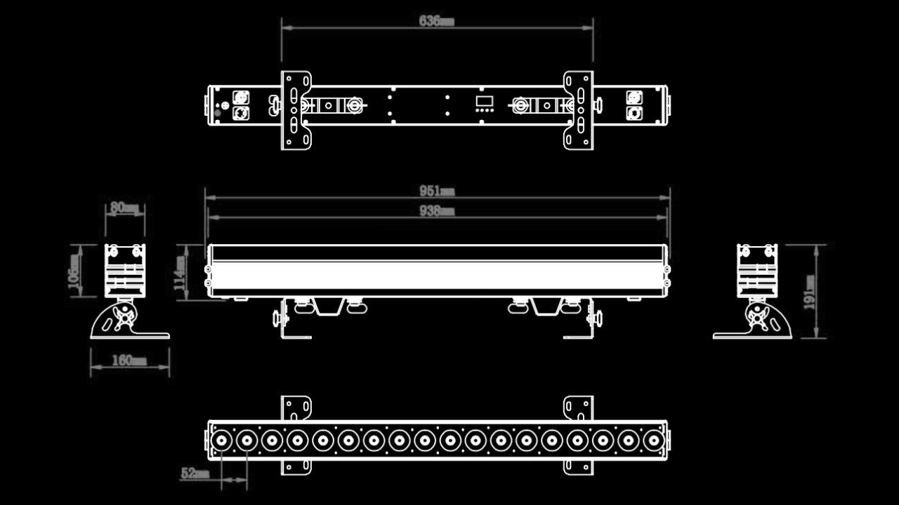 PIXEL BAR 1830 SIZE1 - Uplus Lighting