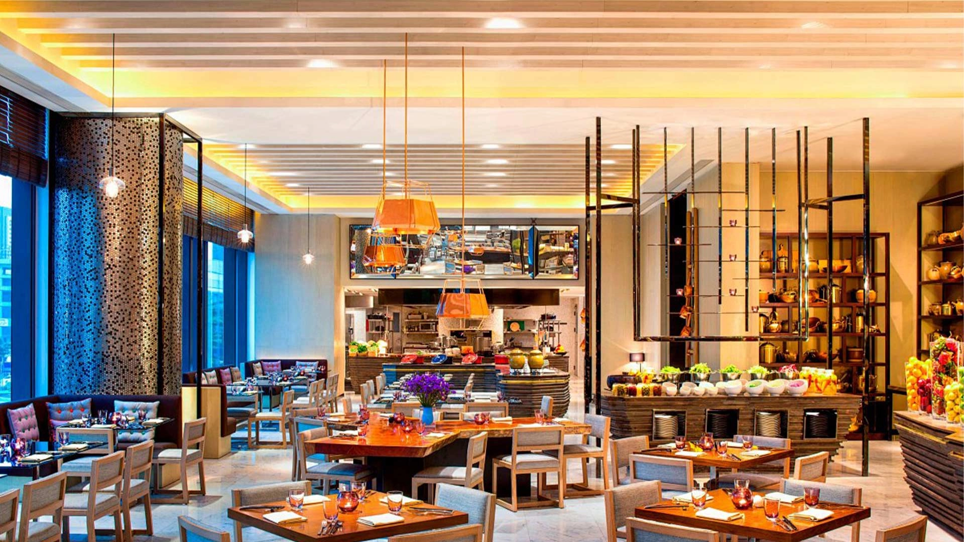 Restaurant-Dining-Area - Uplus Lighting