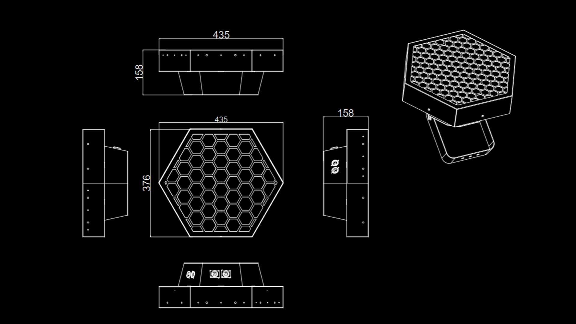 RETRO 360 SIZE - Uplus Lighting