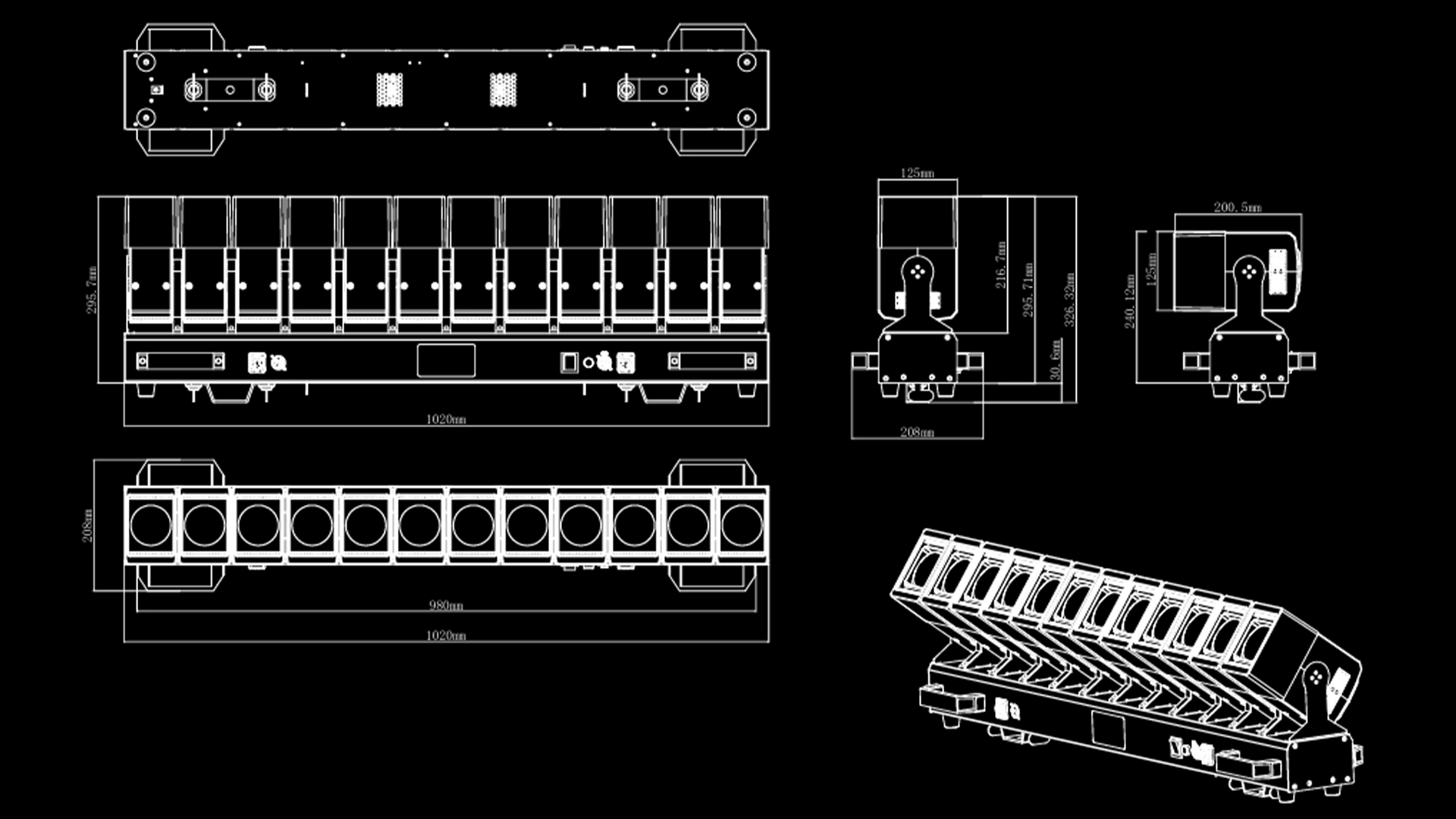 size - Uplus Lighting