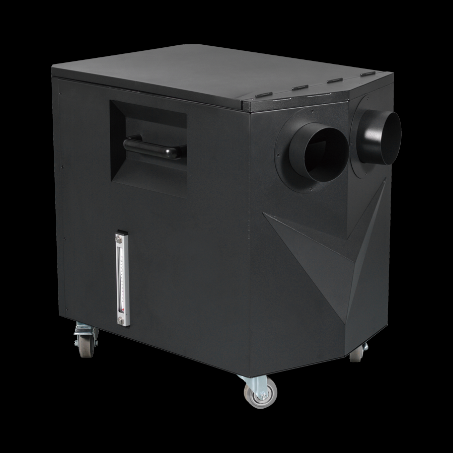 uplus-ice3000-dry-ice-fog-machine-rear-view - Uplus Lighting