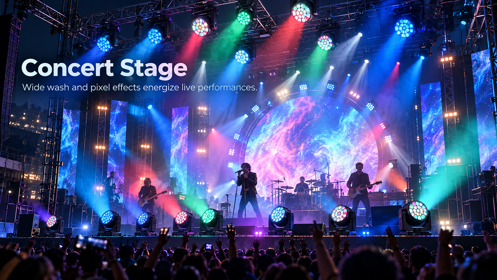 uplus-ip-wash1980-concert-stage-rgbw-wash-moving-head-lighting - Uplus Lighting