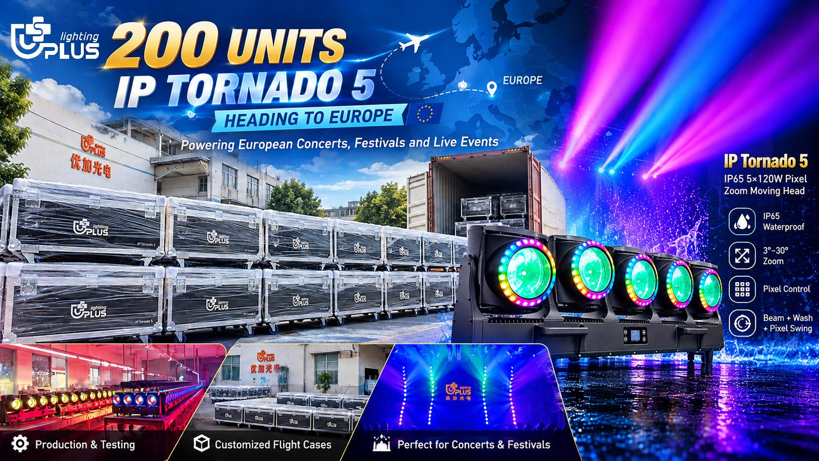 uplus-lighting-200-ip-tornado-5-ip65-pixel-moving-heads-europe-shipment - Uplus Lighting