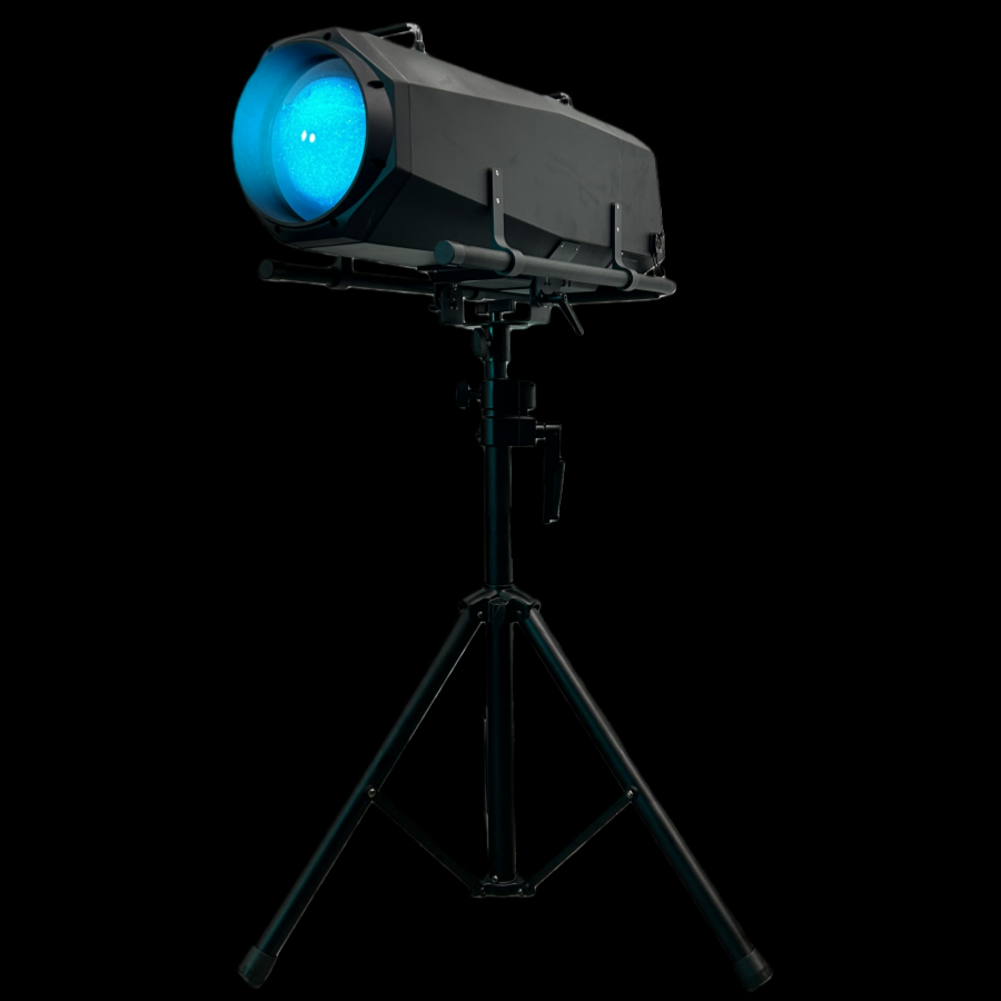 Waterproof 1200W LED follow spot light with iris 6