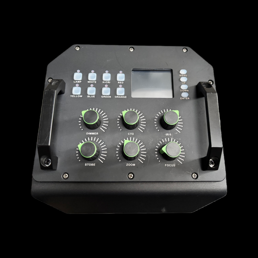 Waterproof 1200W LED follow spot light with iris 9