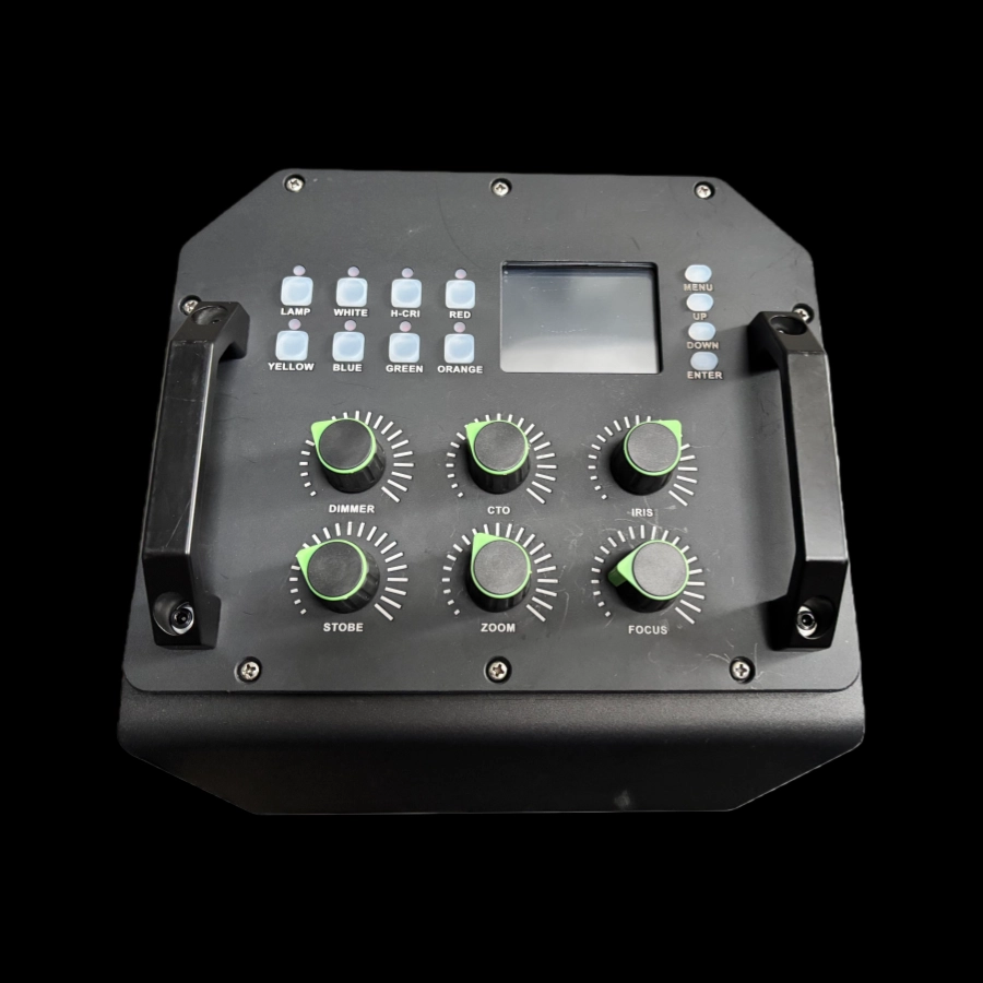 Waterproof 1200W LED follow spot light with iris 9 - Uplus Lighting