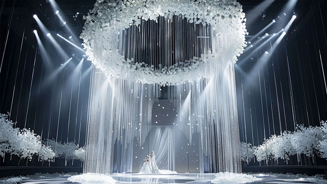 Weddings-Outdoor-Banquets - Uplus Lighting