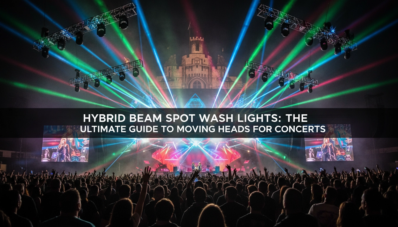 25 Best Moving Head Lights for Concerts: The 2026 Ultimate Pro-Grade Comparison - Uplus Lighting